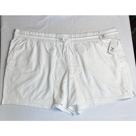 Xersion Pull-On Shorts Women's Plus Size 5X White - Picture 1 of 6